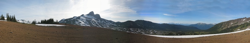 Black Tusk view from Cinder Cone