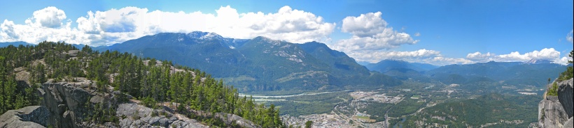 View from trail to third Peak